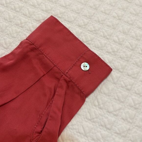 J. Jill Lace up Front Long Sleeve Hi-Lo pull over blouse - Size L - Picture 4 of 4